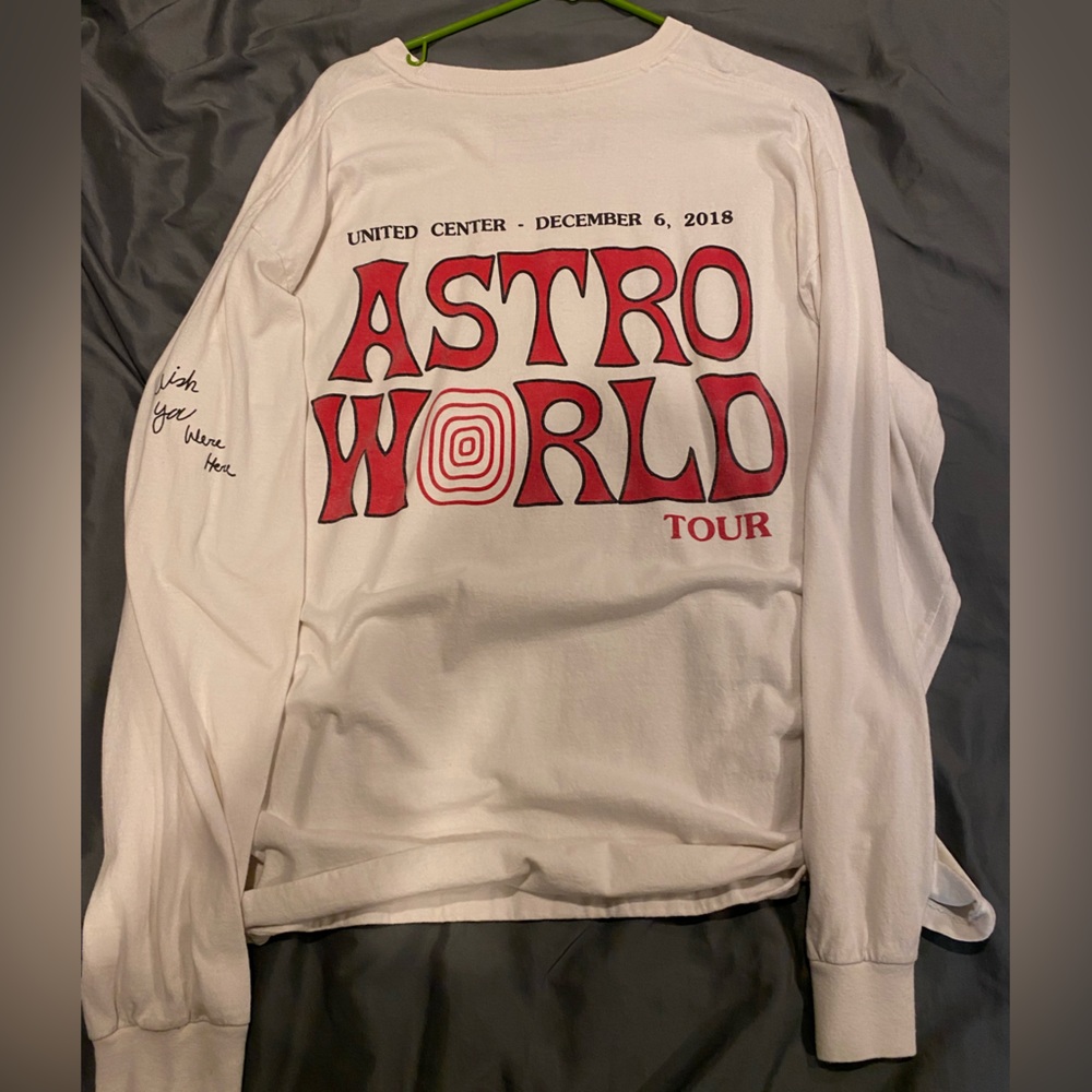 Astro world concert t shirt Chicago